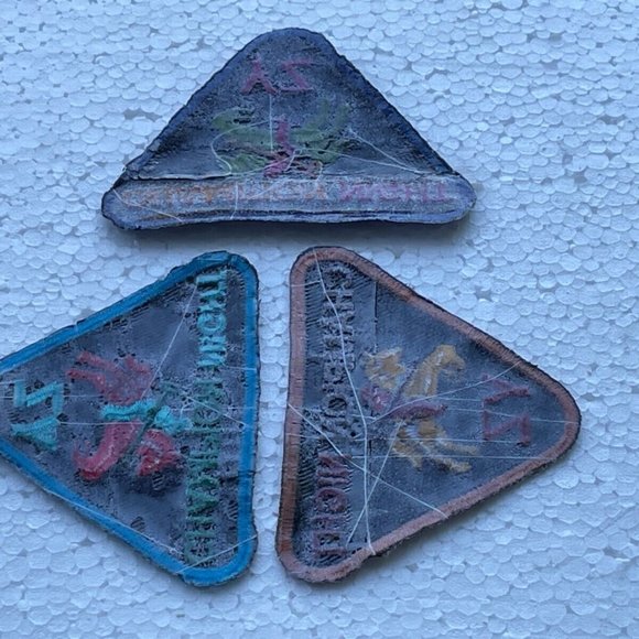 Lot of 3 Iron on Patches for Jackets Jeans Clothes Craft Embroidry Patches - Picture 7 of 8